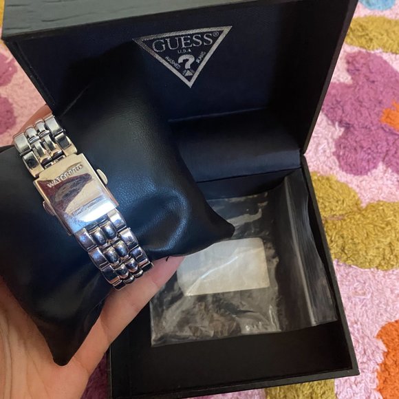 Guess Silver Crystal Watch - Picture 3 of 5